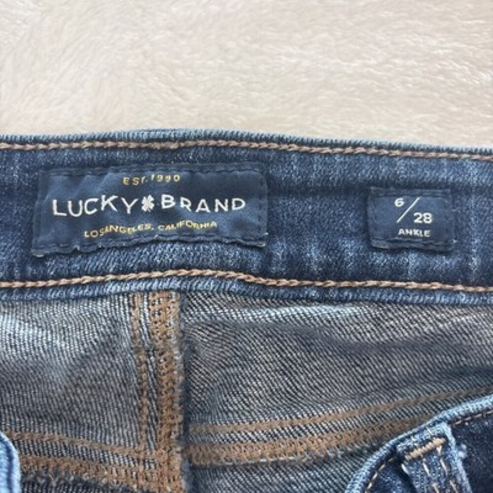Lucky Brand Jeans Womens 6/28 Ankle Lolita Skinny